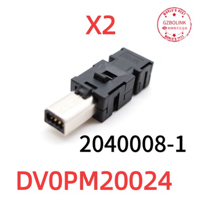 国产1-2201855-1 工业Mini I/O插头 DV0PM20102 松下伺服X2连接器