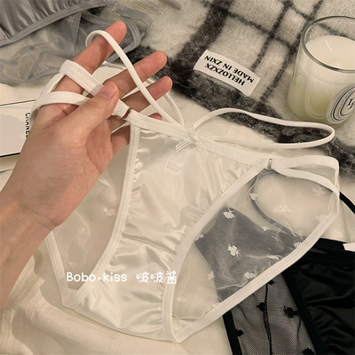 女士内裤性感纯欲蕾丝网纱新款