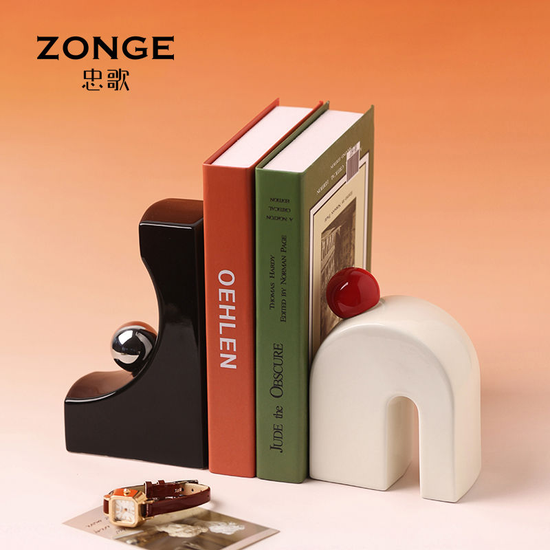 忠歌多巴胺几何书档摆件