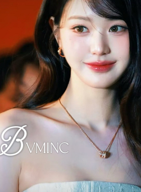 bvminc 张元英同款蛇项链，耳环