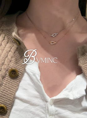 bvminc mini马蹄项链 马年本命年