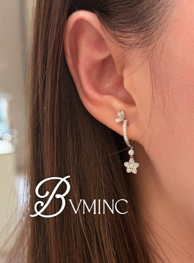 bvminc GF新款小花耳环
