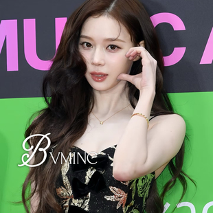 bvminc winter同款满钻蜜蜂项链 S925银