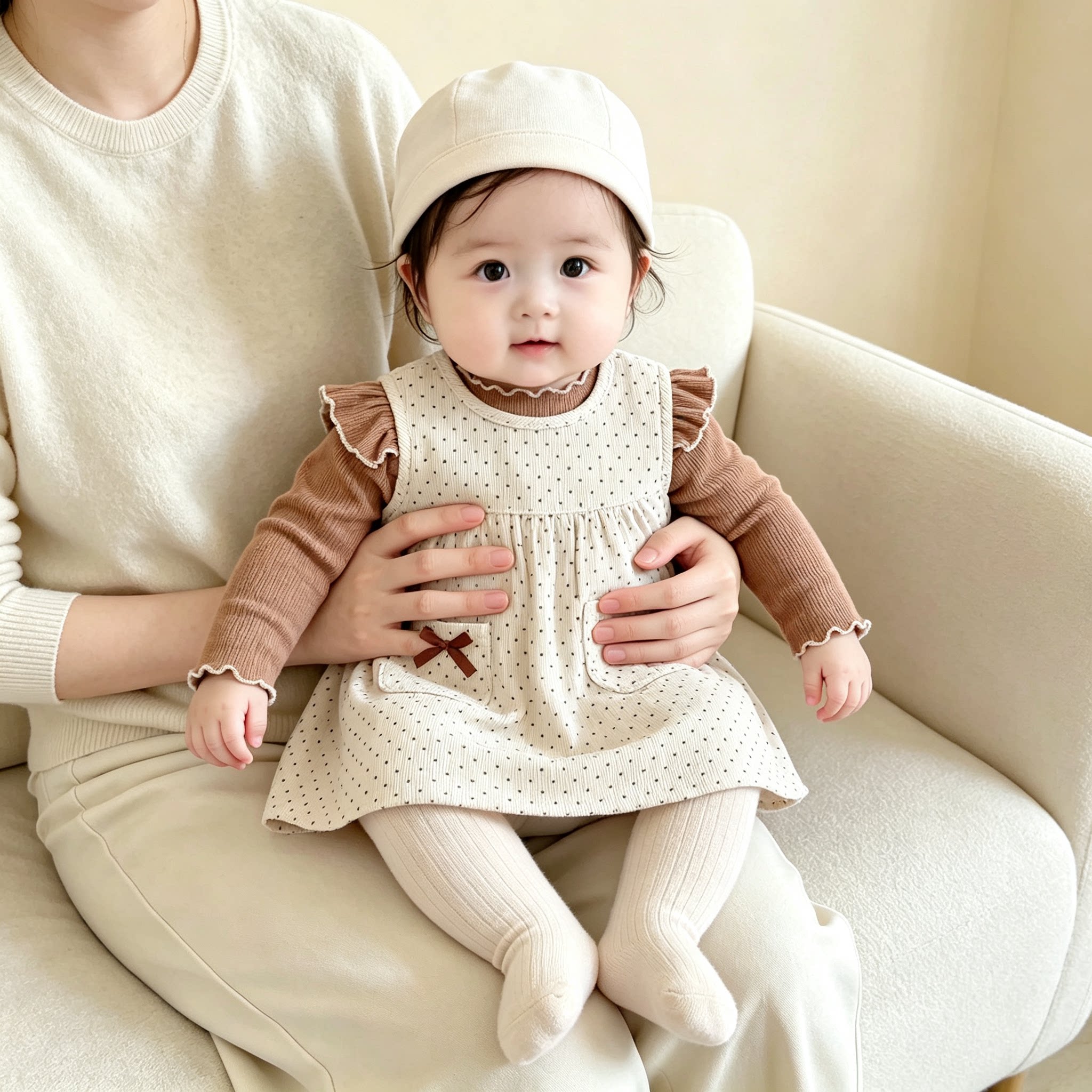女宝百日宴周岁礼服连衣裙洋气图片