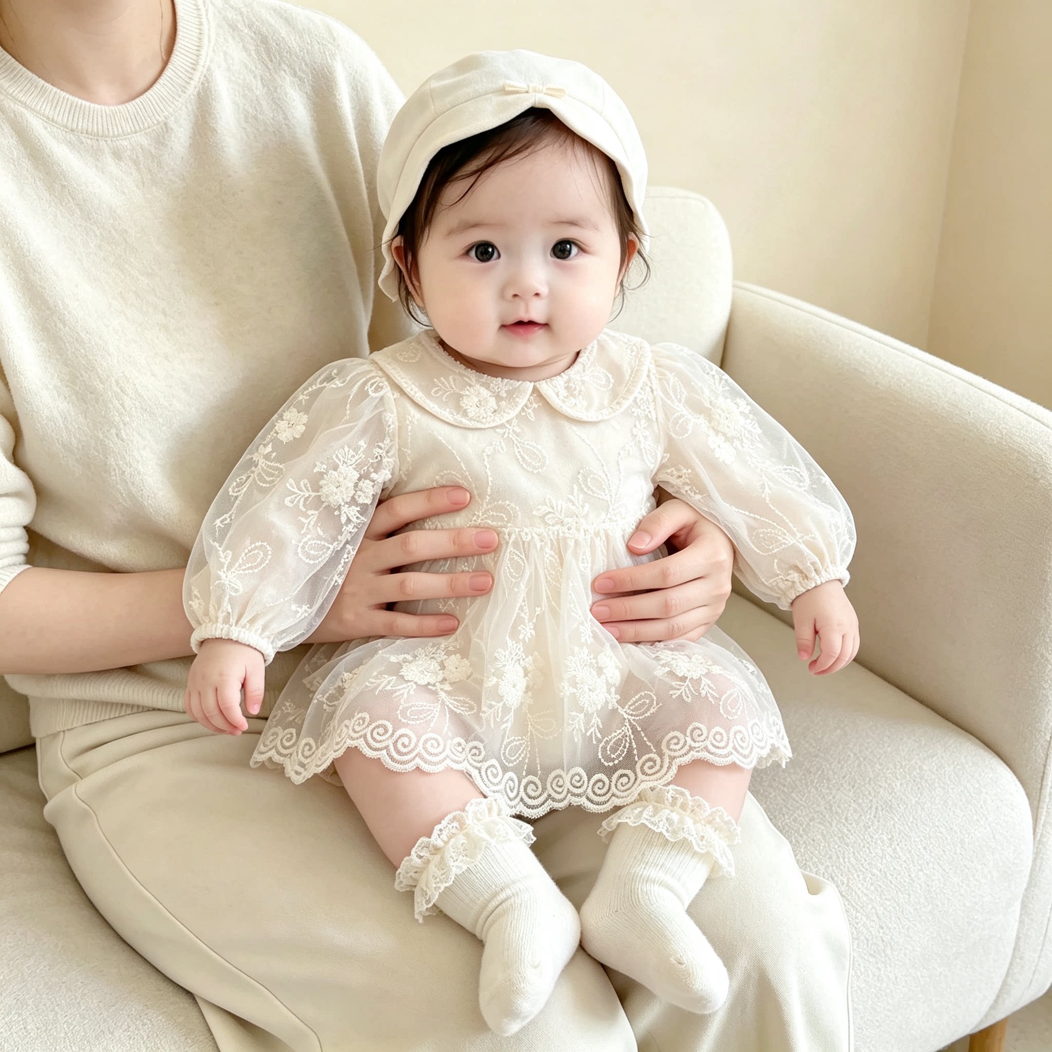 2026新款百日宴女宝公主裙秋季图片