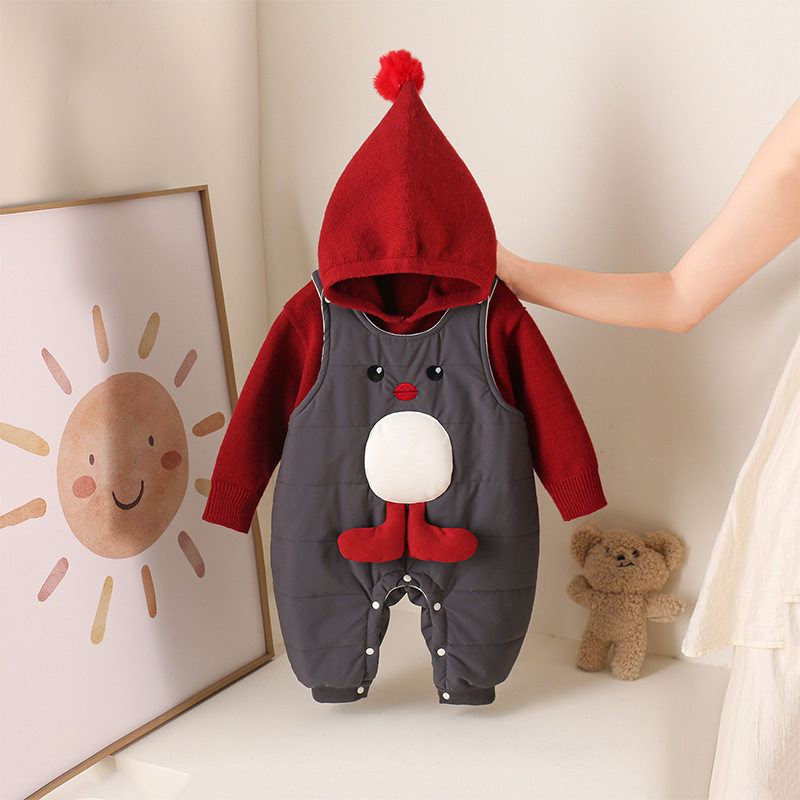 小月龄男宝韩系穿搭背带裤毛衣洋气时髦套装宝宝外出抱抱拜冬年服,童装/婴儿装/亲子装,连身衣/爬服/哈衣,淘宝优惠券,粉丝福利购,淘宝优惠卷