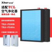 TKJ 适配Tcl空气净化器过滤网TKJ F230B F240A滤芯除甲醛异味烟味