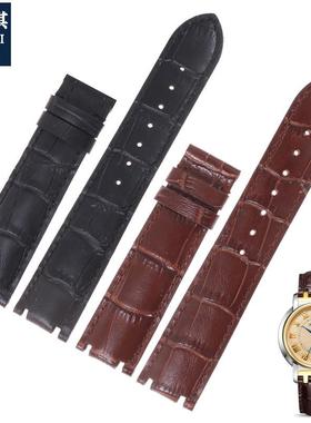 适配适合罗西尼真皮表带5565oT06C/T01A/W04B棕色男款7565T01C专