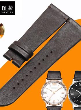 适配真皮表带原装阿玛尼AR11011男表手表带表带AR1975A.R6004