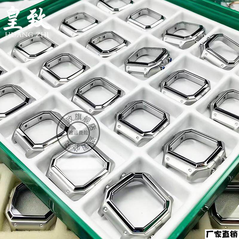适配品质适用卡西欧小方块AE1200/AE1300改装金属不锈钢表壳现货