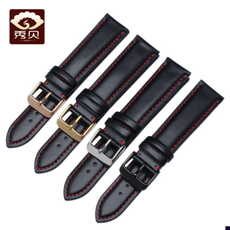 适配真皮表带马臀皮表带劳力士真J皮手表带2022mm