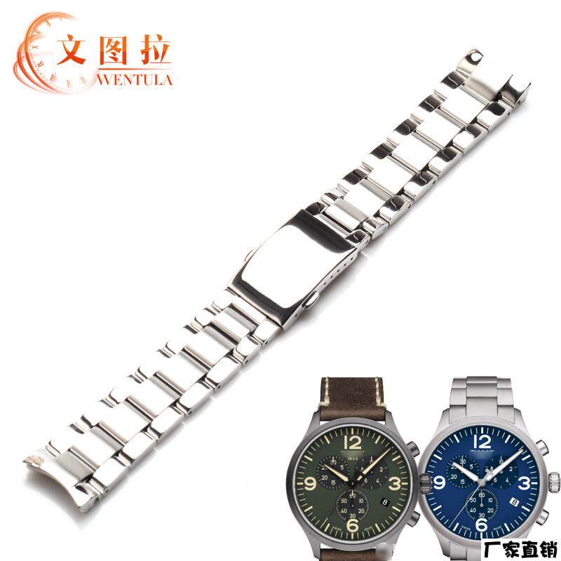 适配品质钢带代用天梭运动T116.617原厂钢带手表链表带T116男22MM