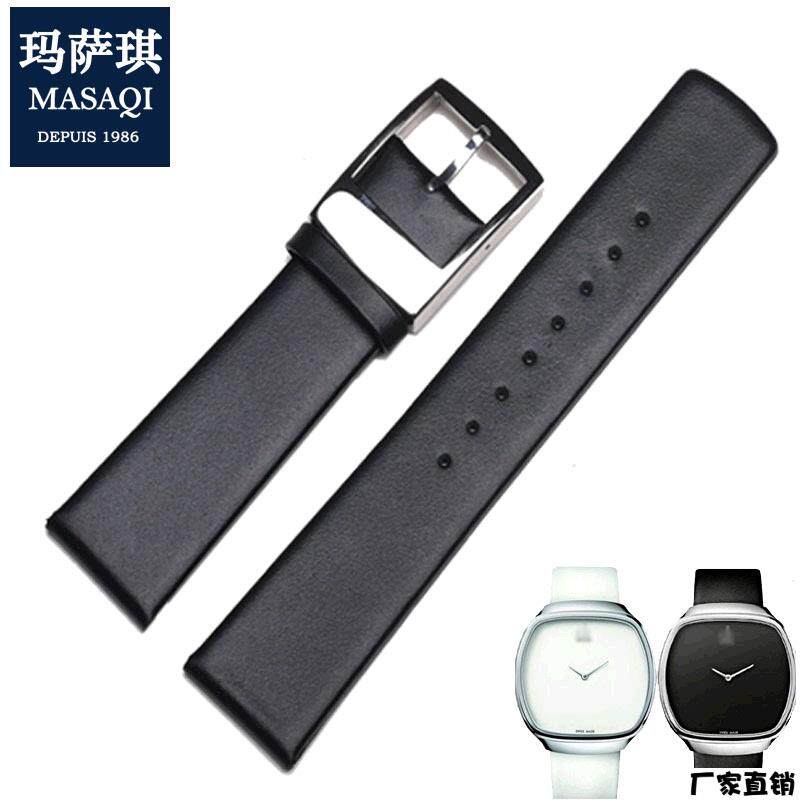 适配品质适合CK真皮表带KOW23600KOW23601k2h27102手表链22mm