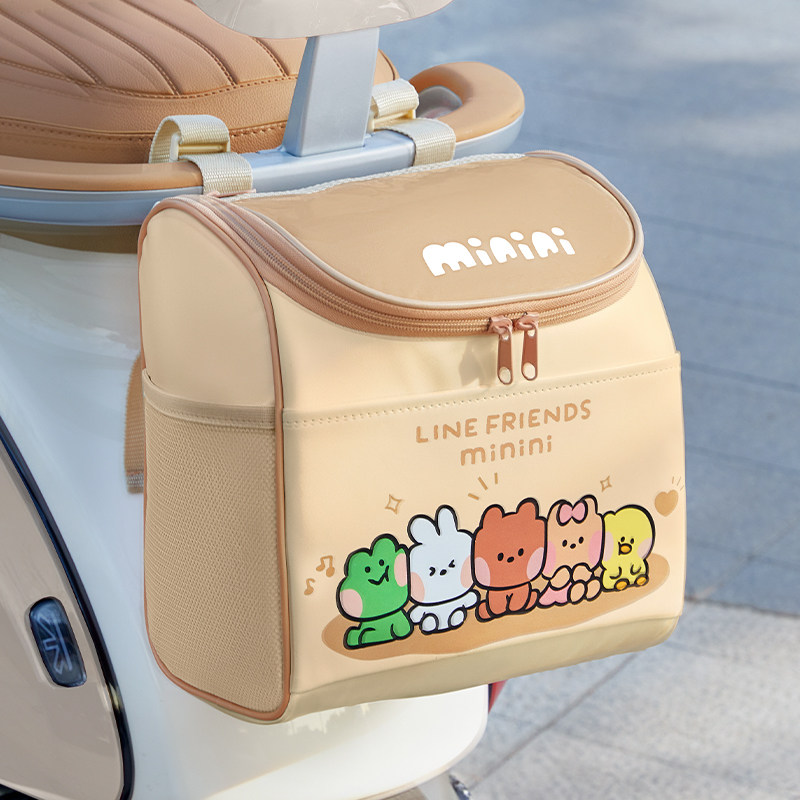 电动车挂包后置储物包车尾箱包收纳神器防水电瓶车靠背前置物兜袋