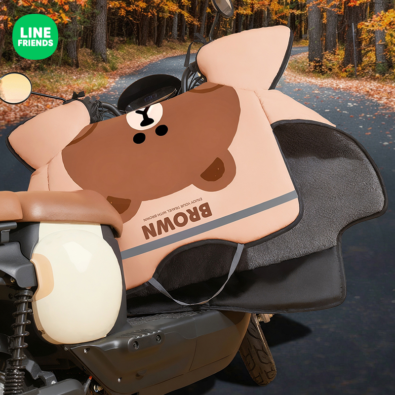 电动车挡风被冬季加绒加厚2025新款电瓶车挡风罩保暖护腿防寒神器