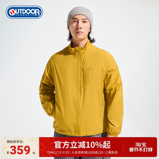outdoorproducts秋冬新款梭织外套男防泼水加绒保暖厚款