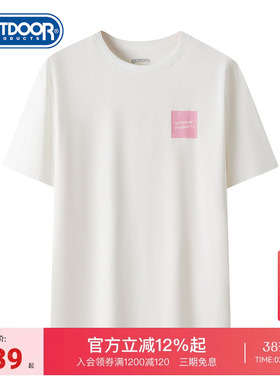 outdoor products 春夏新品户外运动徒步露营女士休闲短袖T恤