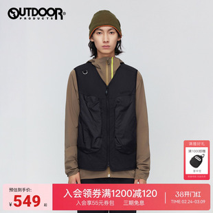outdoor products新款加绒背心男女同款户外防泼水马甲OCTA