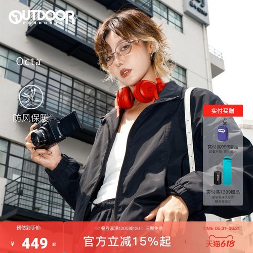 25新款户外加绒立领夹克外套女