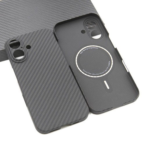 适用苹果iPhone 17超轻凯夫拉碳纤维超薄裸感苹果17商务手机壳