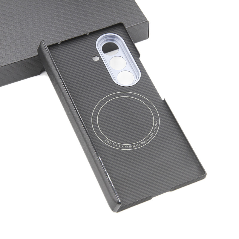 适用三星三折叠Z TriFold轻薄凯夫拉碳纤维Magsafe磁吸中轴手机壳