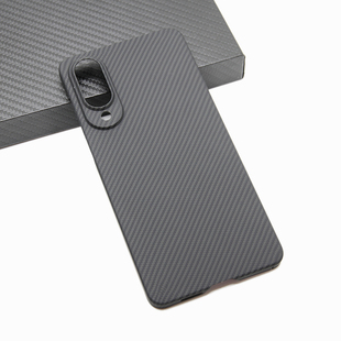 适用三星盖乐世S25Edge超轻超薄凯夫拉碳纤维裸感S25商务手机壳