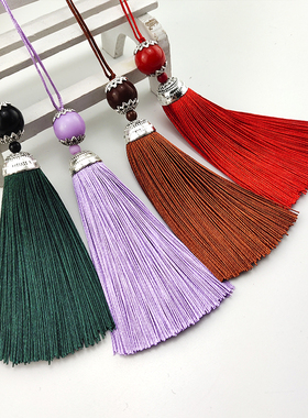古风流苏穗子吊穗 中国风汉服挂饰diy手机挂件古典扇坠挂饰品吊坠
