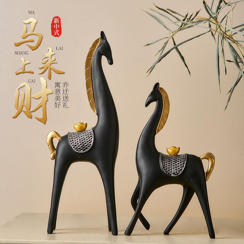 马上来财客厅招财摆件装饰品领导办公室高档书柜桌面摆放工艺品,家居饰品,桌面摆件,淘宝优惠券,粉丝福利购,淘宝优惠卷
