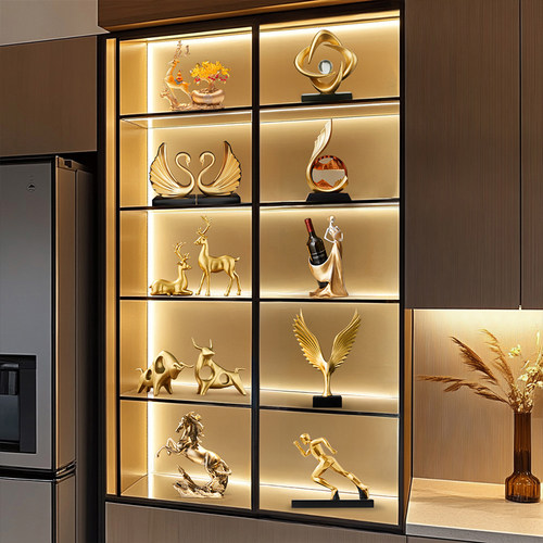 轻奢高档家居客厅电视柜摆件桌面玄关柜酒柜装饰品乔迁搬新家礼品