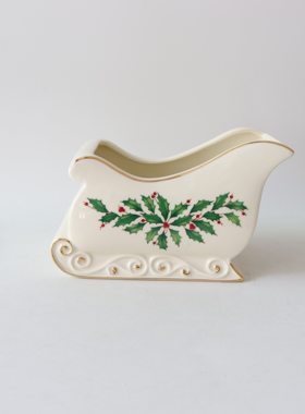 出口美国描金假日系列雪橇圣诞