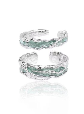 网红薄荷戒指这里男女ins小众