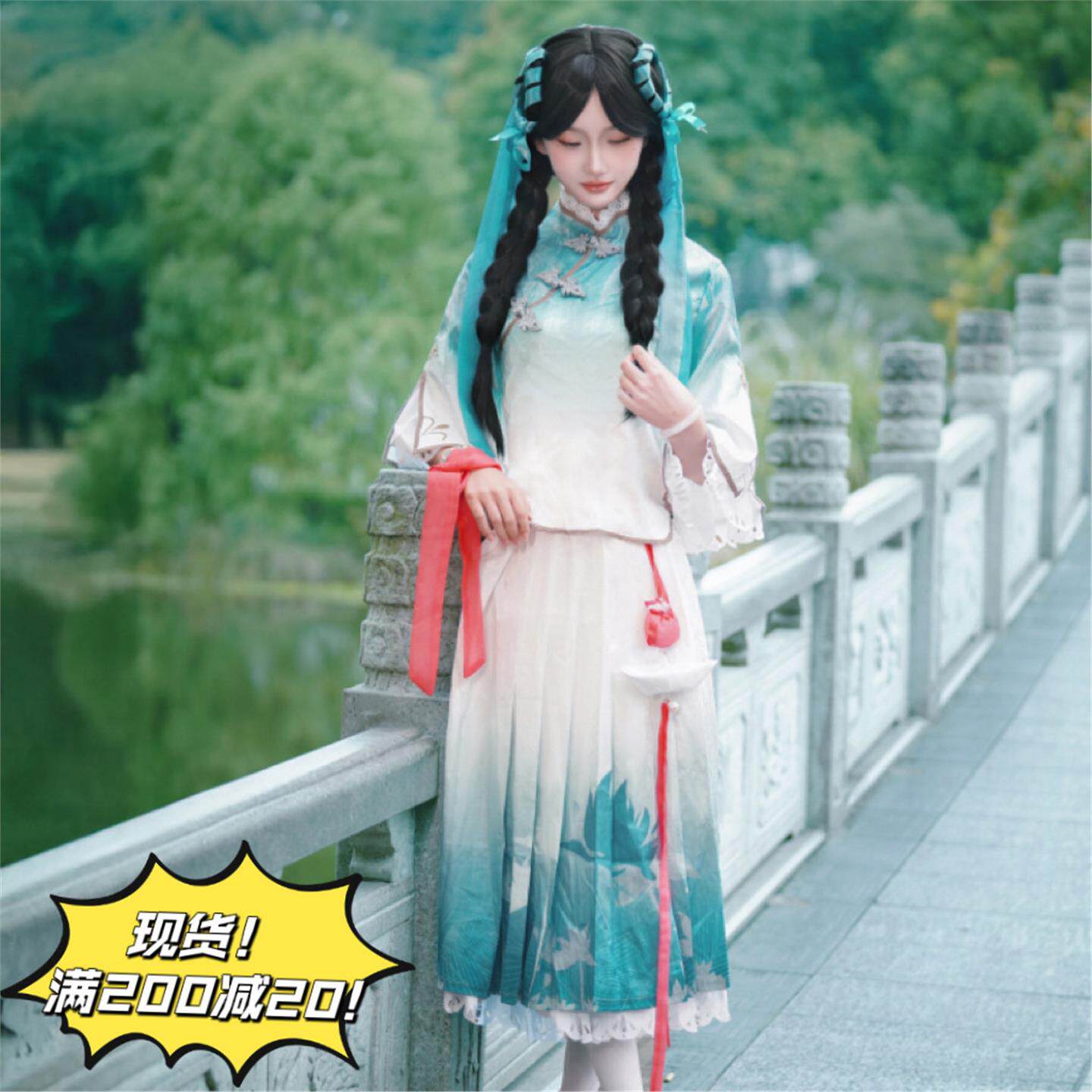 西施cos服诗语江南王者荣耀织梦漫屋cosplay日常民国风漫展女cos