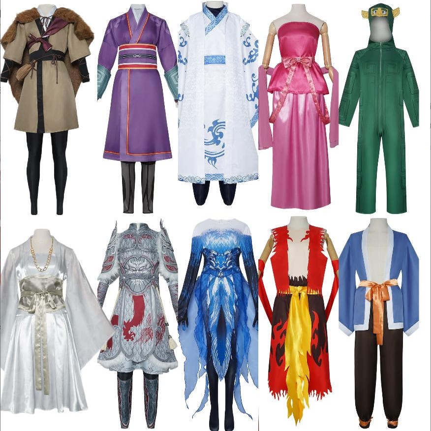 殷夫人cos服哪吒母亲cosplay男