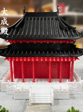 随创舍古建筑室内装饰微缩景观