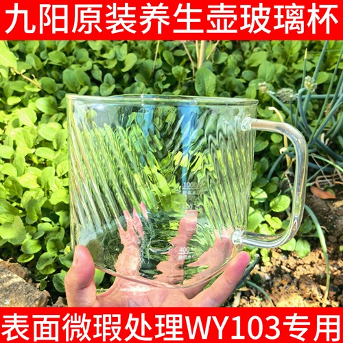 九阳全玻璃养生壶花茶壶煮茶器WY103专用配件烧水壶高硼硅玻璃壶