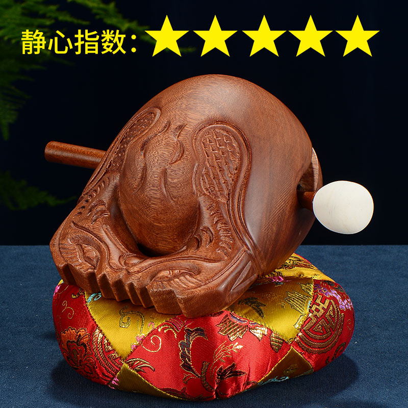 实木整木雕刻花纹细致美观中式