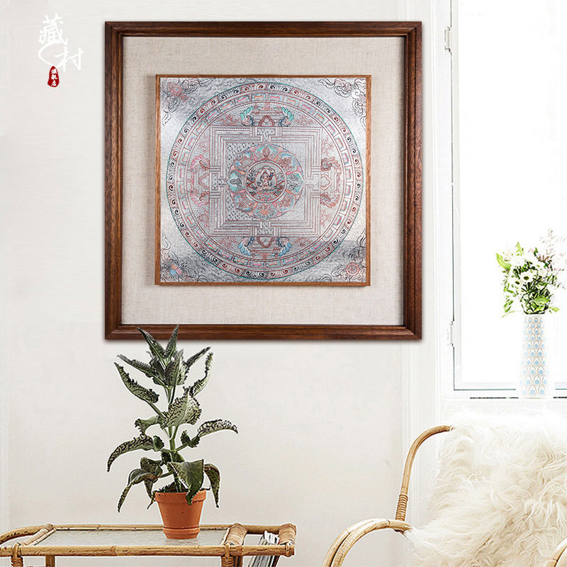 藏村手绘唐卡度母坛城挂画尼泊尔天然矿物颜料释迦牟尼佛像装饰画在类目 特色手工艺, 少数民族特色工艺品, 藏族特色, 藏族唐卡中 - 来自Buy2taobao.com提供专业的淘宝代购服务