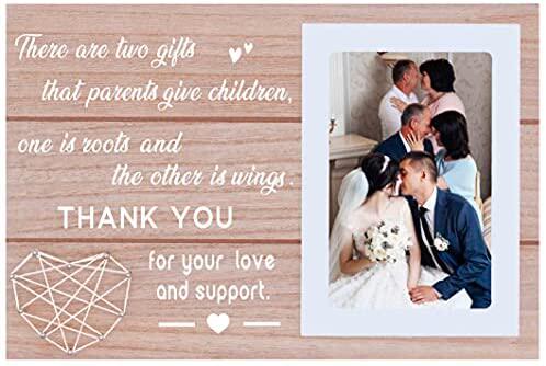 wedding thank you gift for parents of the bride - wedding pi