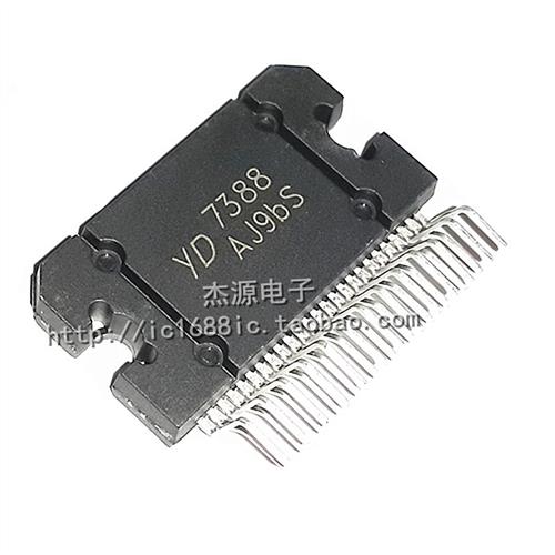 全新 YD7388 TDA7388 CD7388CZ汽车功放块芯片集成块IC直插25脚