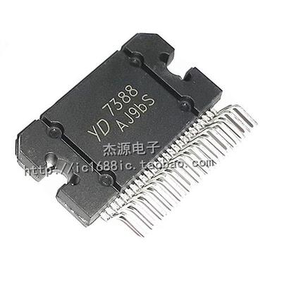 全新 YD7388 TDA7388 CD7388CZ汽车功放块芯片集成块IC直插25脚