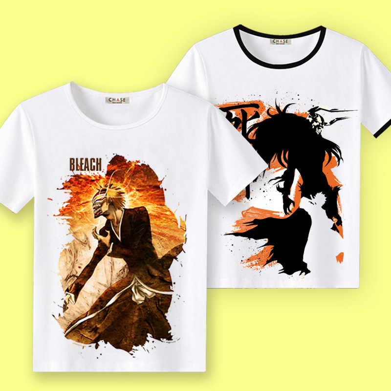 死神/Bleach动漫周边短袖T恤黑崎一护乌尔奇奥拉男女二次元衣服|ruв категории Женская одежда, футболка - от Buy2taobao.com для оказания профессиональной услуги покупки агента Taobao