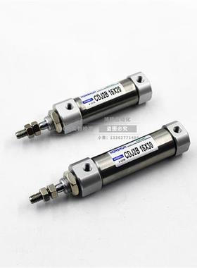 不锈钢迷你气缸PB/CDJ2B16X10/-15/20/25/30/35/40/60/50/75/150