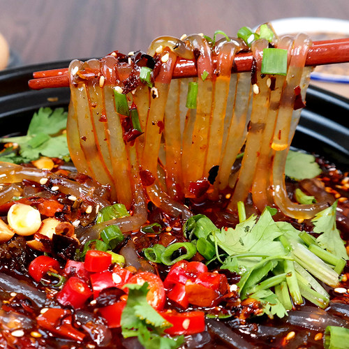 重庆麻辣酸辣粉方便速食带调料包