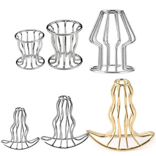 后庭金属肛塞sm调教外出穿戴拉珠肛镂空交扩肛按摩调情情趣性玩具