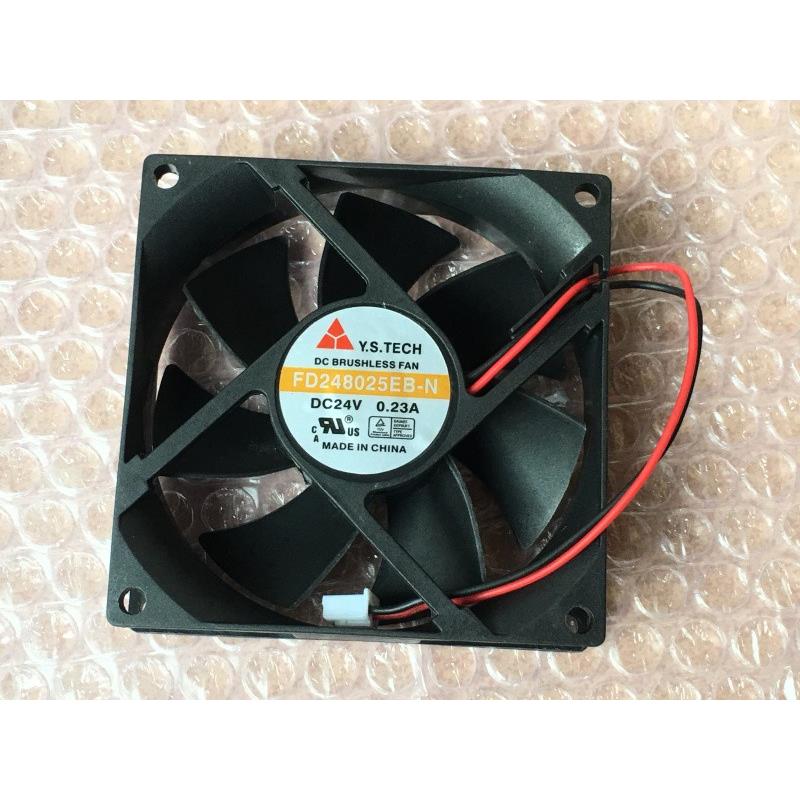 全新 Y.S.TECH FD246025EB FD248025EB-N 24V 英威腾变频器风扇