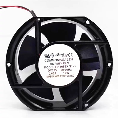 三协FP-108EX-S1-B 17251 15050滚珠轴承风机 DC24V工业散热风扇