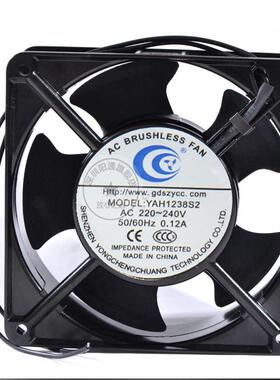 焊机专用12038风机AC-220V风扇120*120*38mm全铜氩弧焊冷却风机.