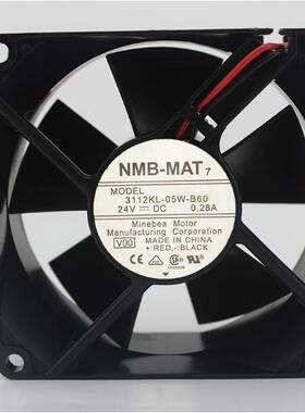 3112KL-05W-B60/B69 NMB 8032 DC24V 0.28a 8CM 变频器 散热风扇