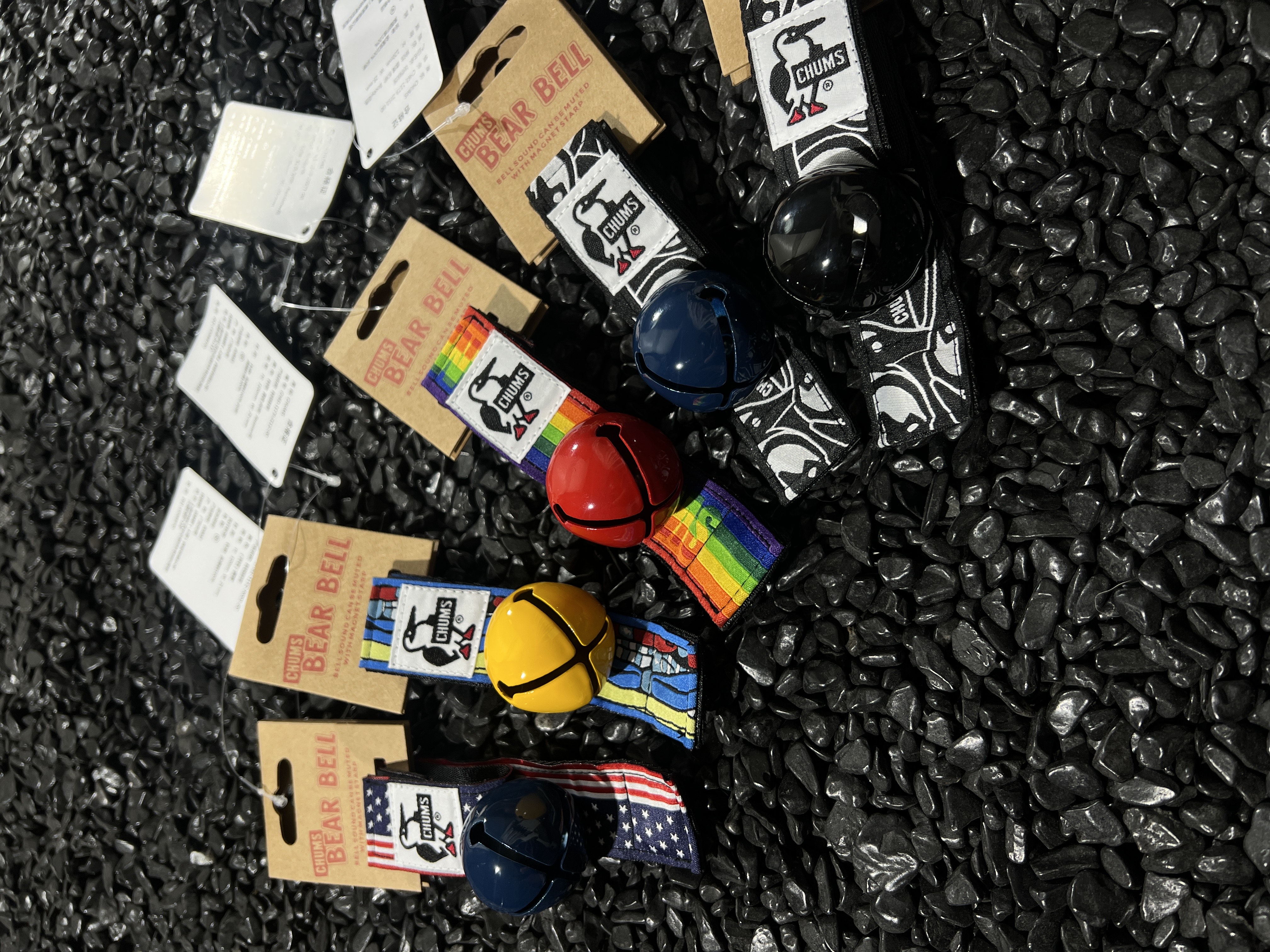 日单正品CHUMS洽洽鸟户外铃铛露营装备金属铃铛自行车铃铛挂件CH6