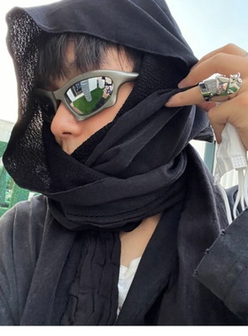 街拍时尚男士墨镜女夏小脸高级感防紫外线强光太阳镜男2022年新款